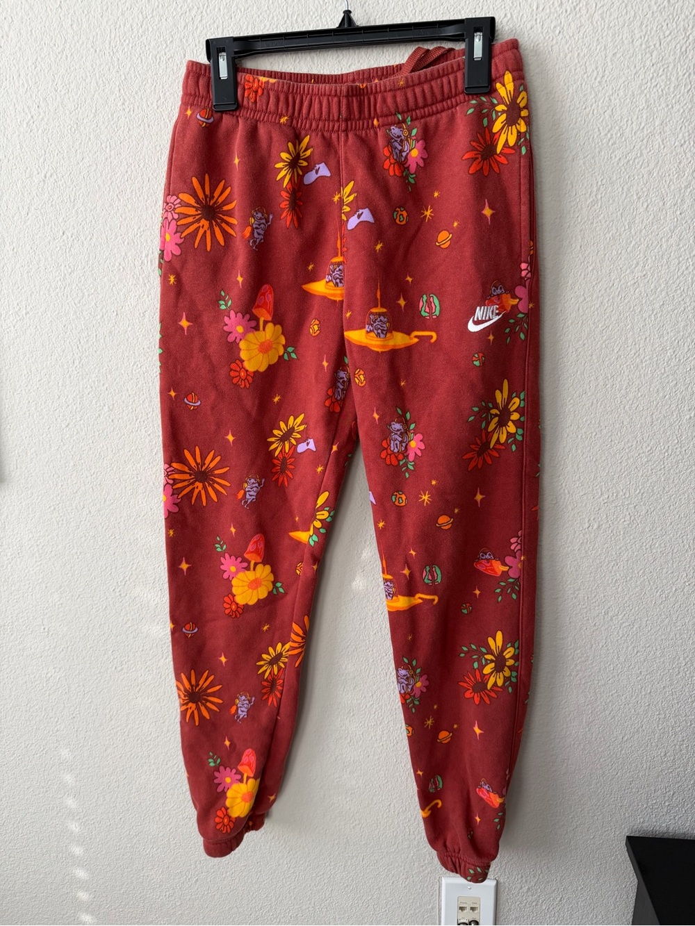 Nike Space Floral Joggers Small